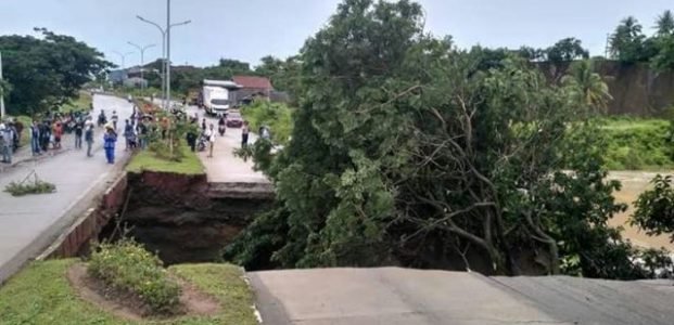 Jalan Lingkar Selatan Kota Cilegon Ambrol Jalan Lingkar Selatan Kota Cilegon Ambrol