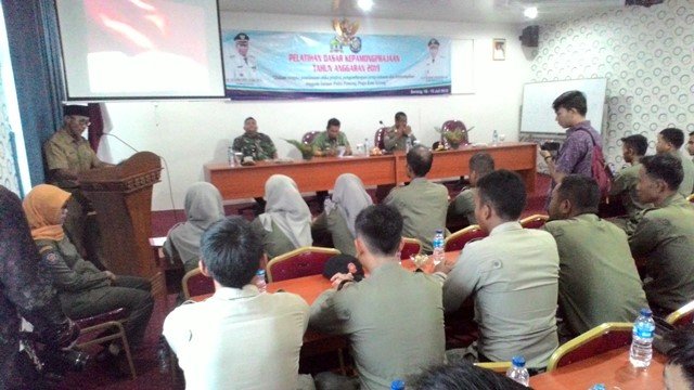 Anggota Baru POL PP Kota Serang Ikuti Pelatihan Dasar Pamong Praja