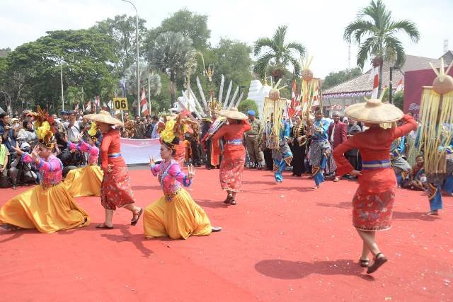 Pawai Budaya Kota Serang, Anggota DPRD Ikut Barisan