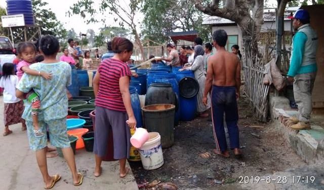 SIGAB Persis Banten Kirim 70.000 Liter Air Bersih