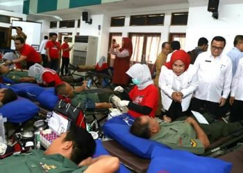 Pertama di Indonesia, 18 Lokasi di Banten Gelar Donor Darah Serentak