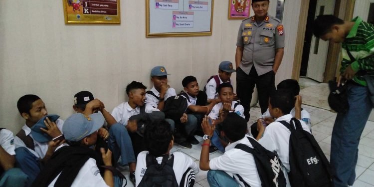 Hendak Demo ke Jakarta, Puluhan Pelajar di Pandeglang Diamankan Polisi