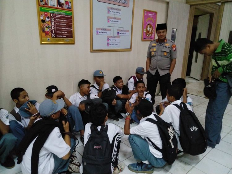 Hendak Demo ke Jakarta, Puluhan Pelajar di Pandeglang Diamankan Polisi