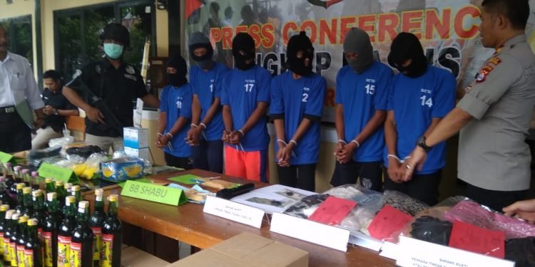 Polres Pandeglang Jebloskan Enam Pria Pemerkosa Dua Gadis