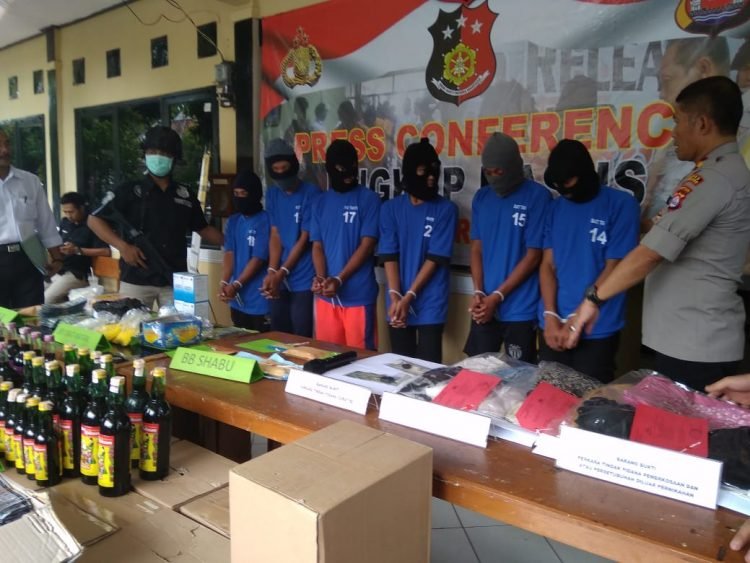 Polres Pandeglang Jebloskan Enam Pria Pemerkosa Dua Gadis