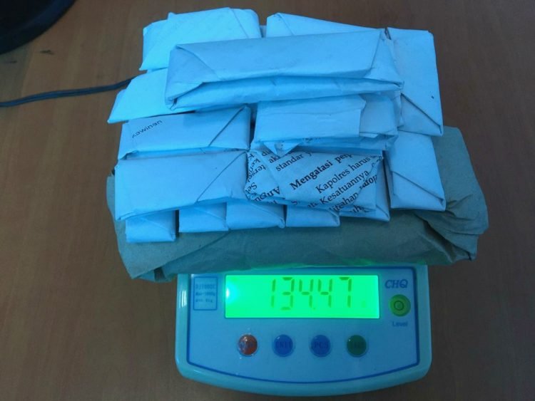 Puluhan Bungkus Ganja Diamankan Polres Pandeglang