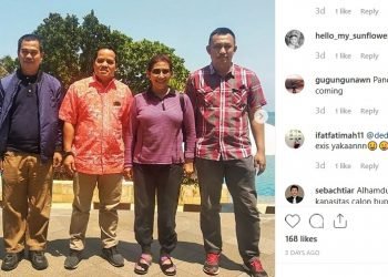 Lliburan di Tanjung Lesung, Susi Didoakan Jadi Bupati Pandeglang