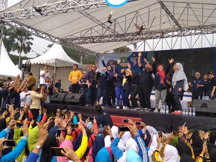Meriah, Peringatan HKN ke-55 Tingkat Banten di Pandeglang