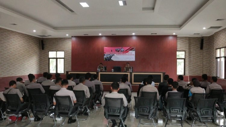 Jelang Pilkada 2020, Polres Pandeglang Tingkatkan SDM Personelnya