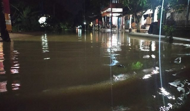 Banjir Masih Genangi Sobang, Akses Menuju Dua Kampung Terputus