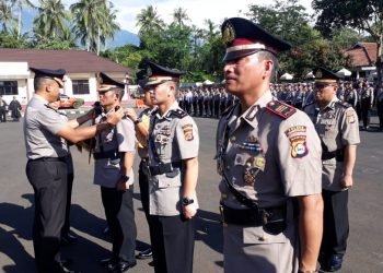 Polri Rombak Tiga Perwira Polres Pandeglang