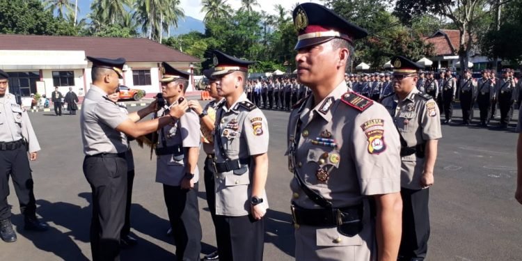 Polri Rombak Tiga Perwira Polres Pandeglang