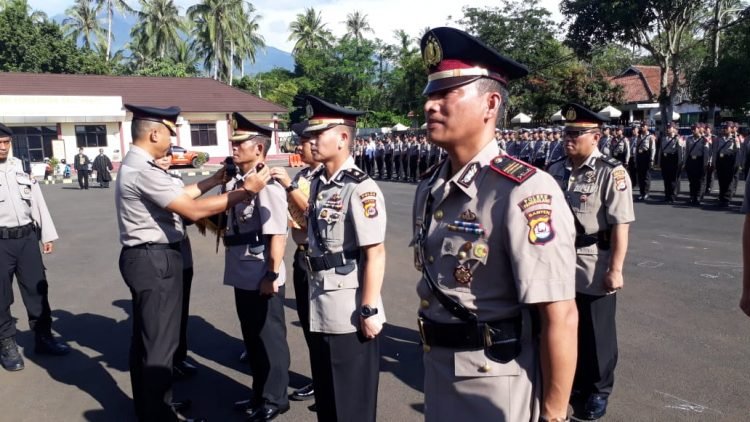 Polri Rombak Tiga Perwira Polres Pandeglang