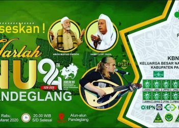 Ribuan Warga Nahdiyin Pandeglang Bakal Sambut Habib Luthfi Dalam Peringatan Harlah NU