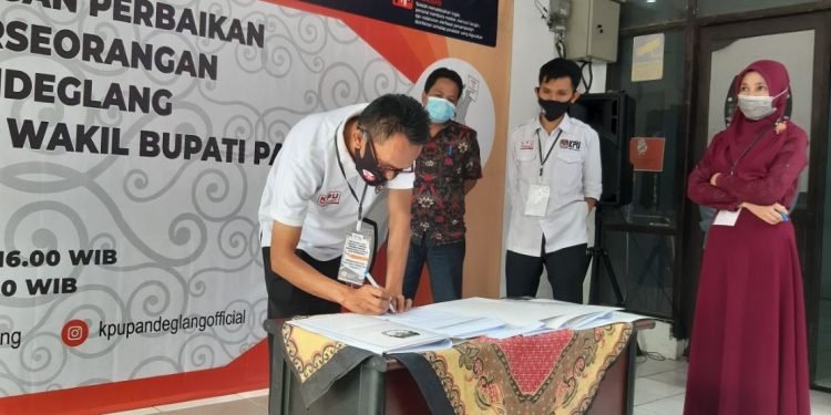 Harapan Krisyanto Jadi Calon Bupati Pandeglang Buyar