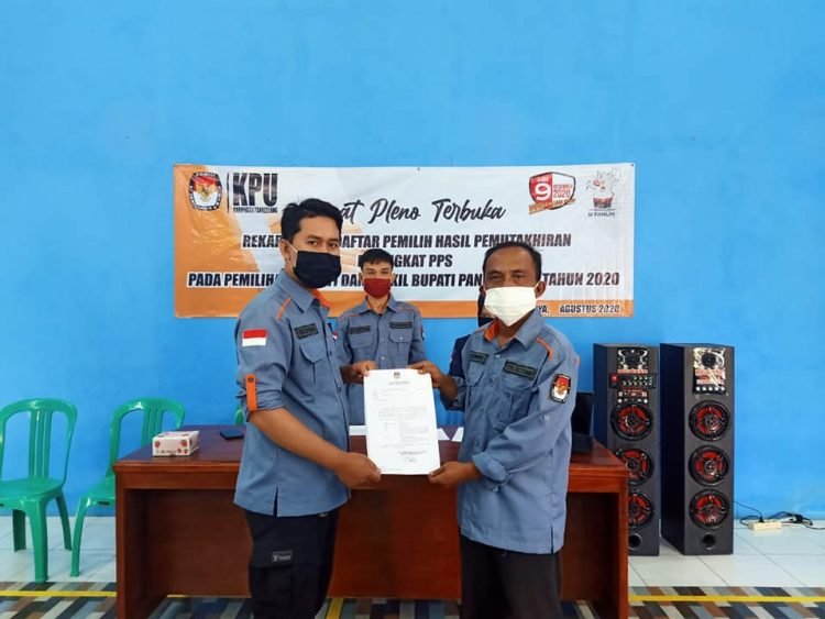 Pemutakhiran dan Penyusunan Daftar Pemilih Hasil Pemutakhiran dan Penetapan DPS