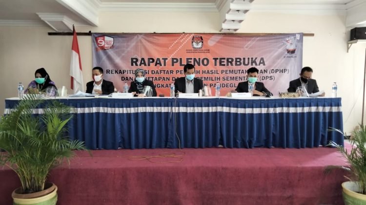 Pemutakhiran dan Penyusunan Daftar Pemilih Hasil Pemutakhiran dan Penetapan DPS