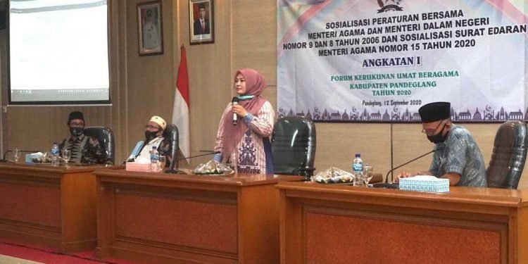 Bupati Irna Imbau Kegiatan Keagamaan Terapkan Protokol Kesehatan