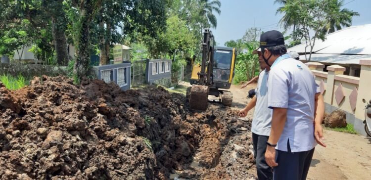 PDAM Kebut Pengerjaan Proyek Rehabilitasi Pipa Air Cikoromoy