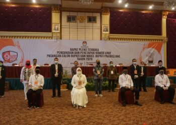 Keputusan KPU Pandeglang Tentang Penetapan Nomor Urut