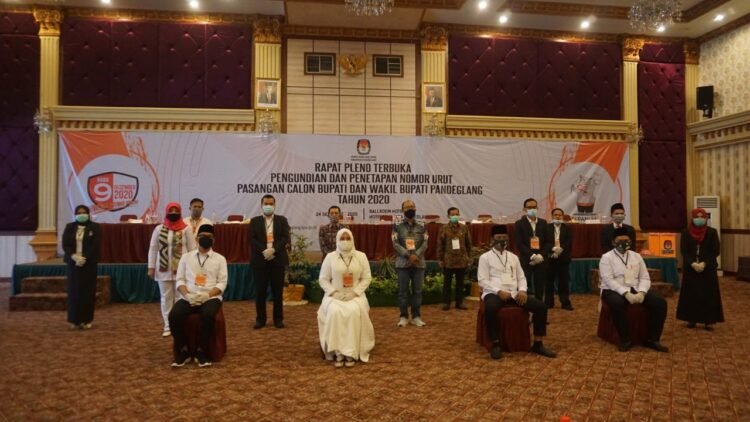 Keputusan KPU Pandeglang Tentang Penetapan Nomor Urut