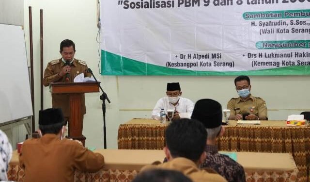 Hadiri Acara FKUB, Wali Kota Serang: Pembangunan Rumah Ibadah Harus Persetujuan Warga Sekitar