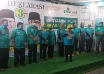 JP Beda Pisan Komitmen Menangkan Benyamin-Pilar