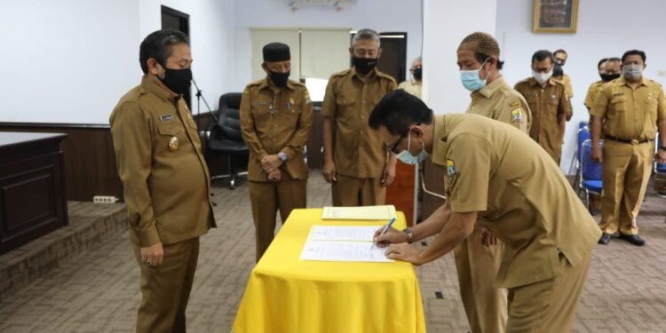 Wakil Wali Kota Serang Subadri Pimpin Sertijab Sekda