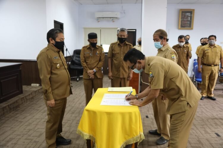 Wakil Wali Kota Serang Subadri Pimpin Sertijab Sekda