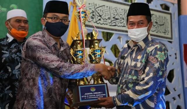 Ini Rahasia Kecamatan Taktakan Raih Juara Umum STQ II Kota Serang