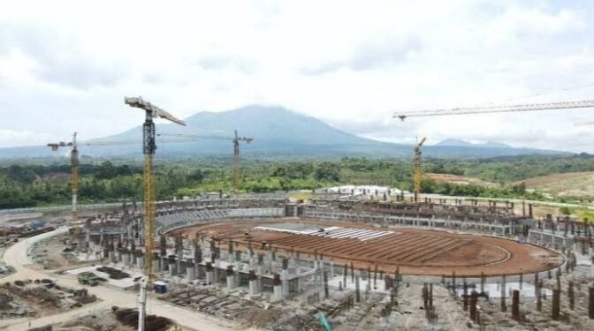 Meski Belum Rampung, WH Beri Nama Banten International Stadium
