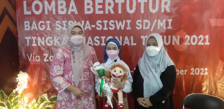 Bangga, Siswi Asal Pandeglang Juara 3 Lomba Bertutur Nasional