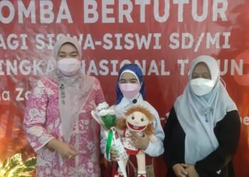 Bangga, Siswi Asal Pandeglang Juara 3 Lomba Bertutur Nasional