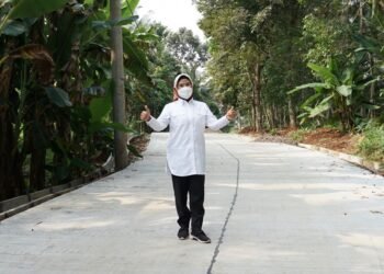 Ini Contoh Warga Desa Yang Cerdas, Hibahkan Lahan Untuk Jalan