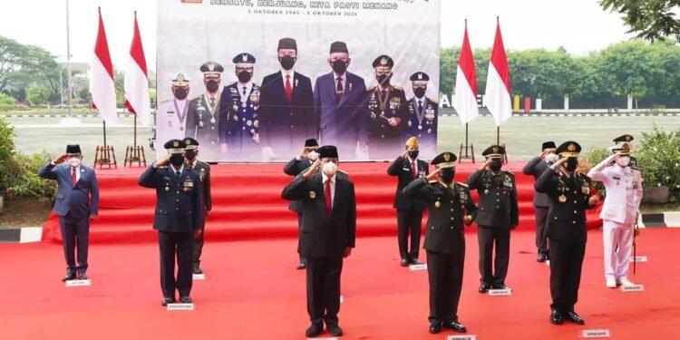 Gubernur dan Forkopimda Banten Hadiri Peringatan HUT TNI di KP3B