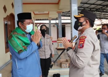 Kapolres Serang Kunjungi Tokoh Masyarakat