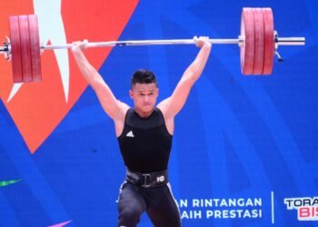 Atlet Angkat Besi Kota Serang Sumbang Emas Banten di PON XX Papua