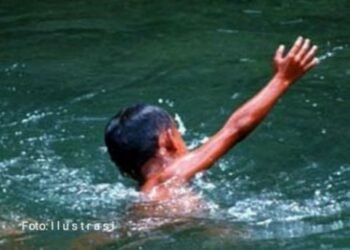 Dua Bocah SD di Ciruas Terseret Arus Sungai