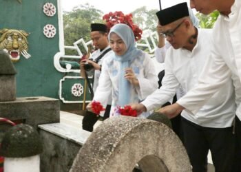 Bupati Serang Ziarah ke Makam Sultan Maulana Hasanudin dan Brigjen KH Syam’un